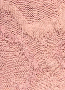 Damen Mona Basics|Pullover<Pullover in aufwendiger Struktur mit Glitzer