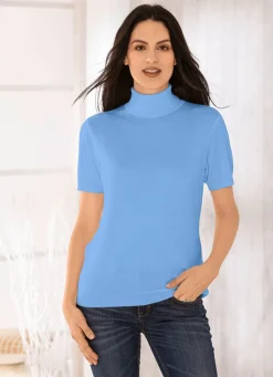 Damen Mona Pullover|Basics<Pullover in edel glänzender Qualität