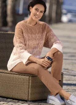 Damen Mona Pullover<Pullover in Farbverlauf