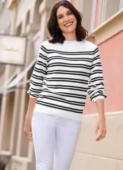 Damen Mona Pullover<Pullover in Feinstrick