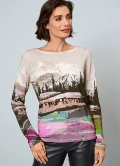 Damen Mona Pullover<Pullover in Feinstrick