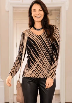 Damen Mona Pullover<Pullover in Feinstrick
