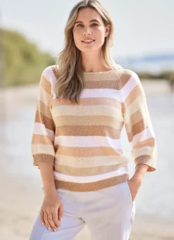 Damen Mona Pullover<Pullover in Feinstrick
