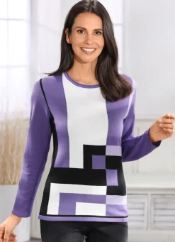 Damen Mona Pullover<Pullover in Feinstrick