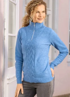 Damen Mona Pullover|Basics<Pullover in flauschiger Qualität