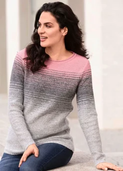 Damen Mona Pullover<Pullover in Garnmix