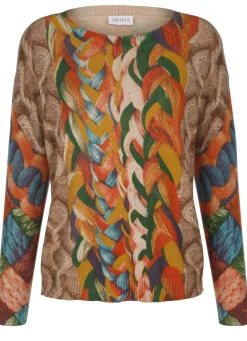 Damen Mona Pullover<Pullover in Grafikdessin