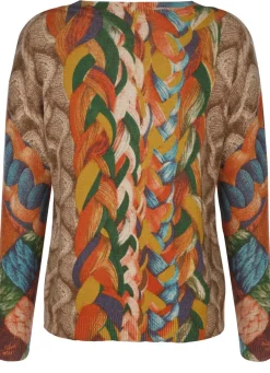 Damen Mona Pullover<Pullover in Grafikdessin