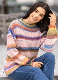 Damen Mona Pullover<Pullover in Grobstrick