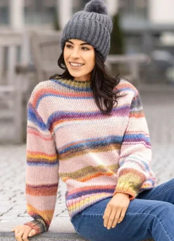 Damen Mona Pullover<Pullover in Grobstrick