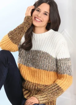 Damen Mona Pullover<Pullover in Grobstrick