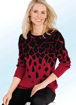 Damen Mona Pullover<Pullover in Jacquard-Dessin