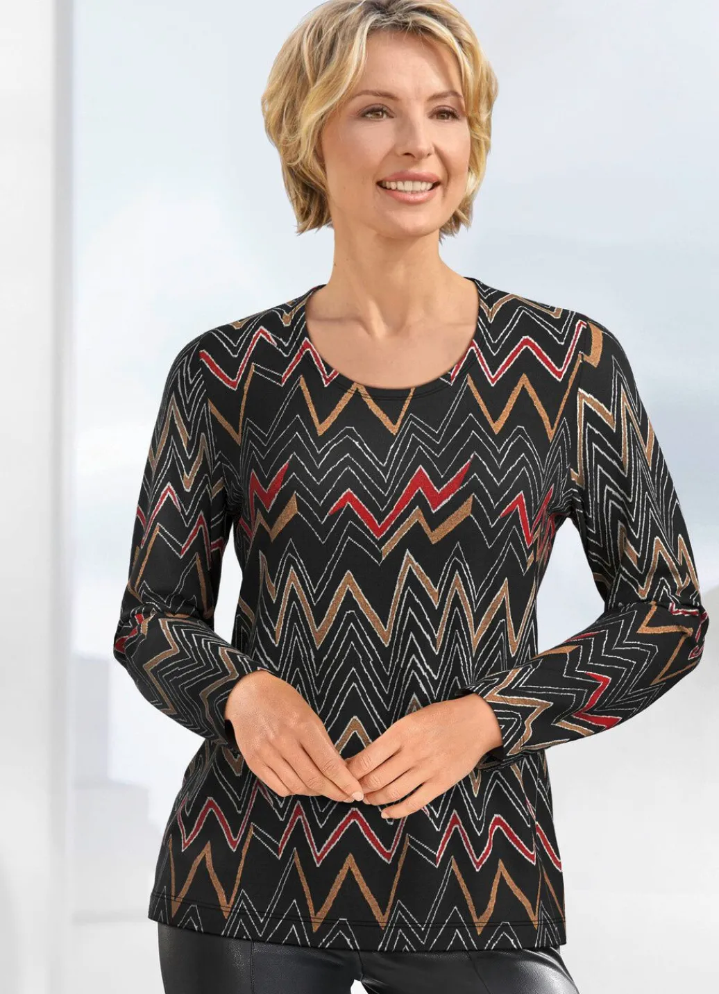 Damen Mona Pullover<Pullover in Jacquard-Dessin