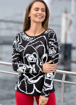 Damen Mona Pullover<Pullover in Jacquard-Dessin