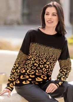 Damen Mona Pullover<Pullover in Jacquard-Dessin