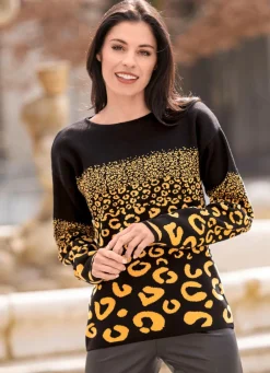 Damen Mona Pullover<Pullover in Jacquard-Dessin