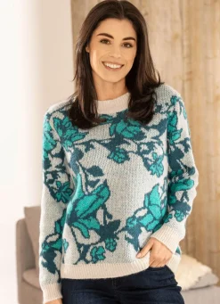 Damen Mona Pullover<Pullover in Jacquard-Dessin