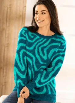 Damen Mona Pullover<Pullover in Jacquard-Dessin
