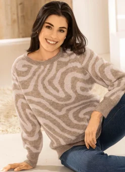 Damen Mona Pullover<Pullover in Jacquard-Dessin