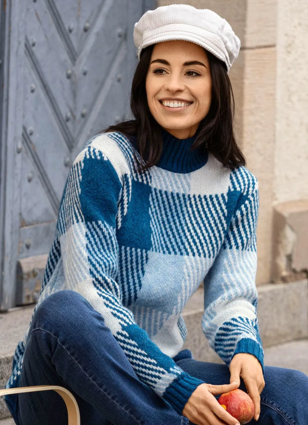Damen Mona Pullover<Pullover in Jacquard-Dessin