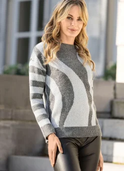 Damen Mona Pullover<Pullover in Jacquard-Dessin