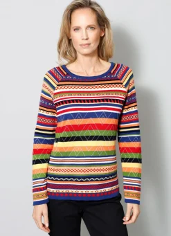 Damen Mona Pullover<Pullover in Jacquard-Dessin