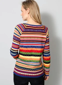 Damen Mona Pullover<Pullover in Jacquard-Dessin
