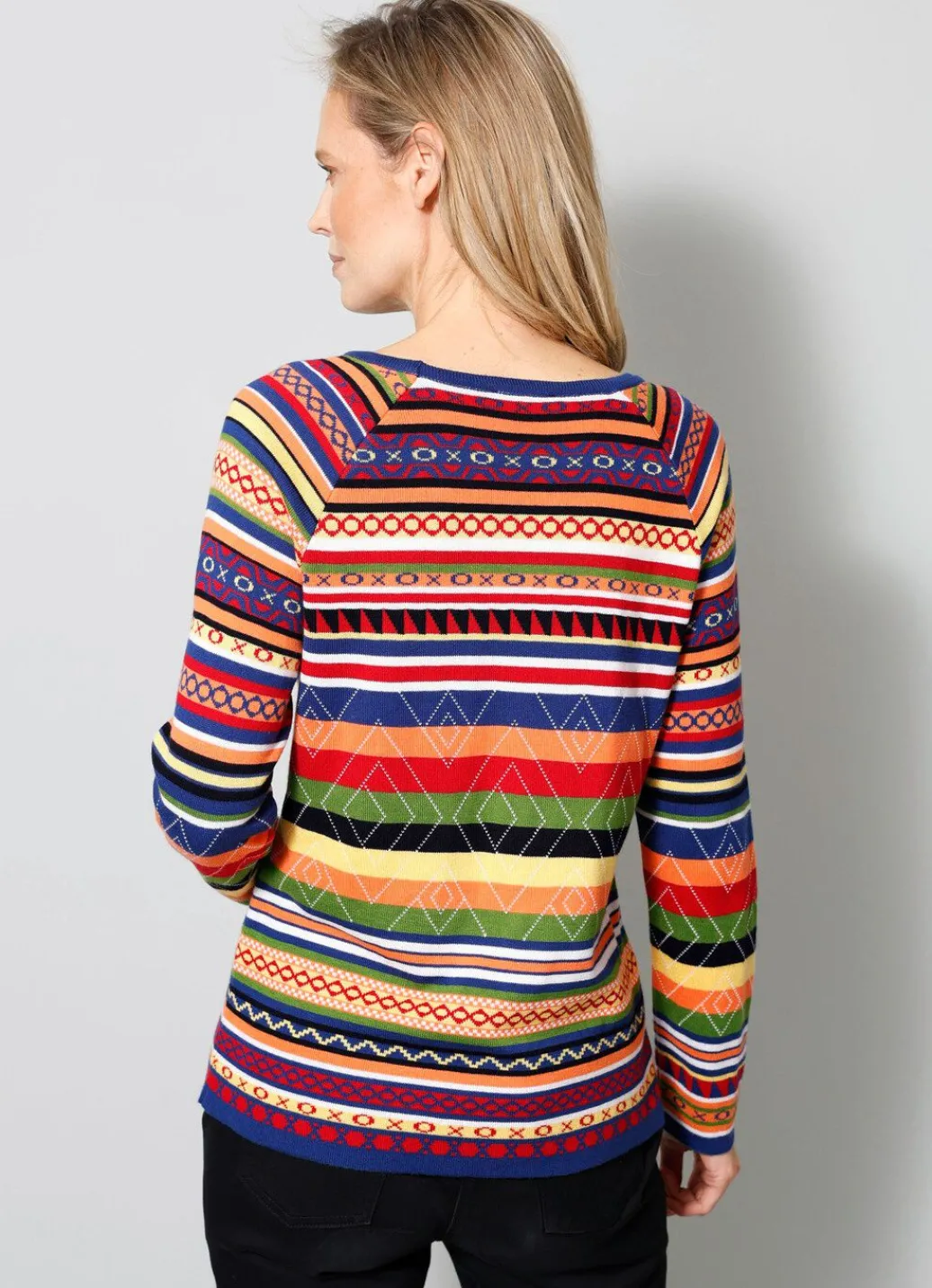 Damen Mona Pullover<Pullover in Jacquard-Dessin