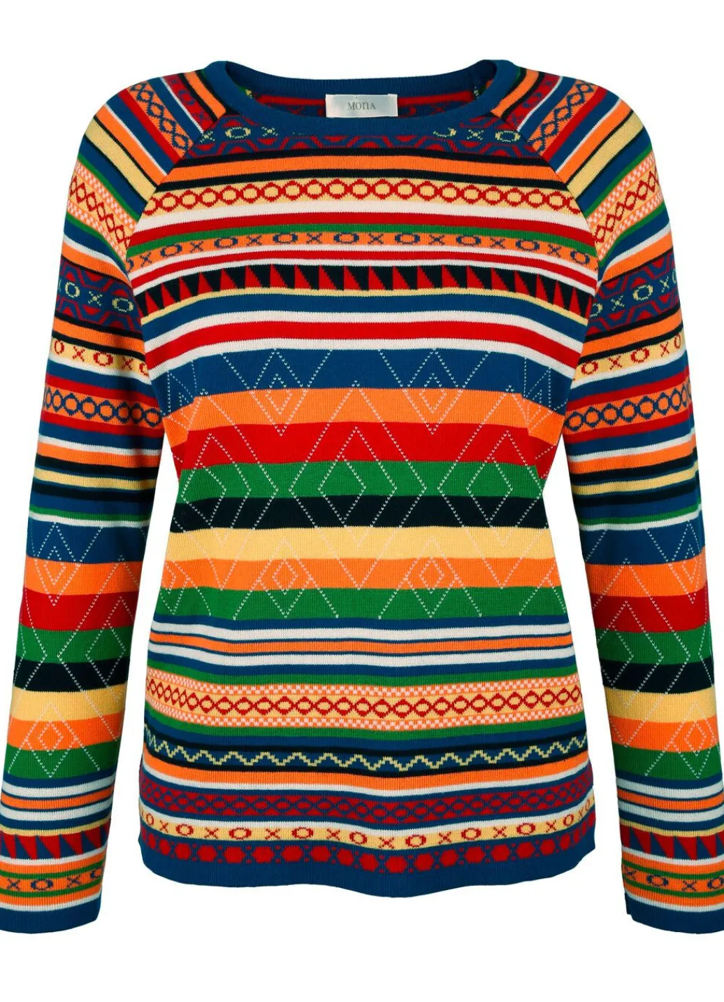 Damen Mona Pullover<Pullover in Jacquard-Dessin