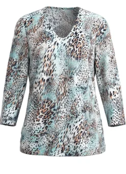 Damen Mona Abendmode|Pullover<Pullover in Jacquard-Feinstrick