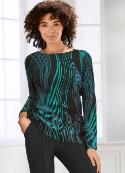 Damen Mona Pullover<Pullover in Jacquard-Feinstrick