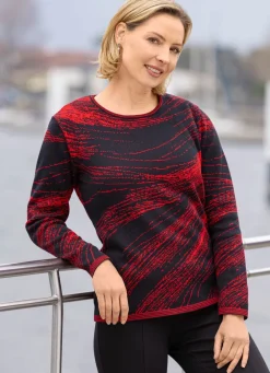 Damen Mona Pullover<Pullover in Jacquardmuster