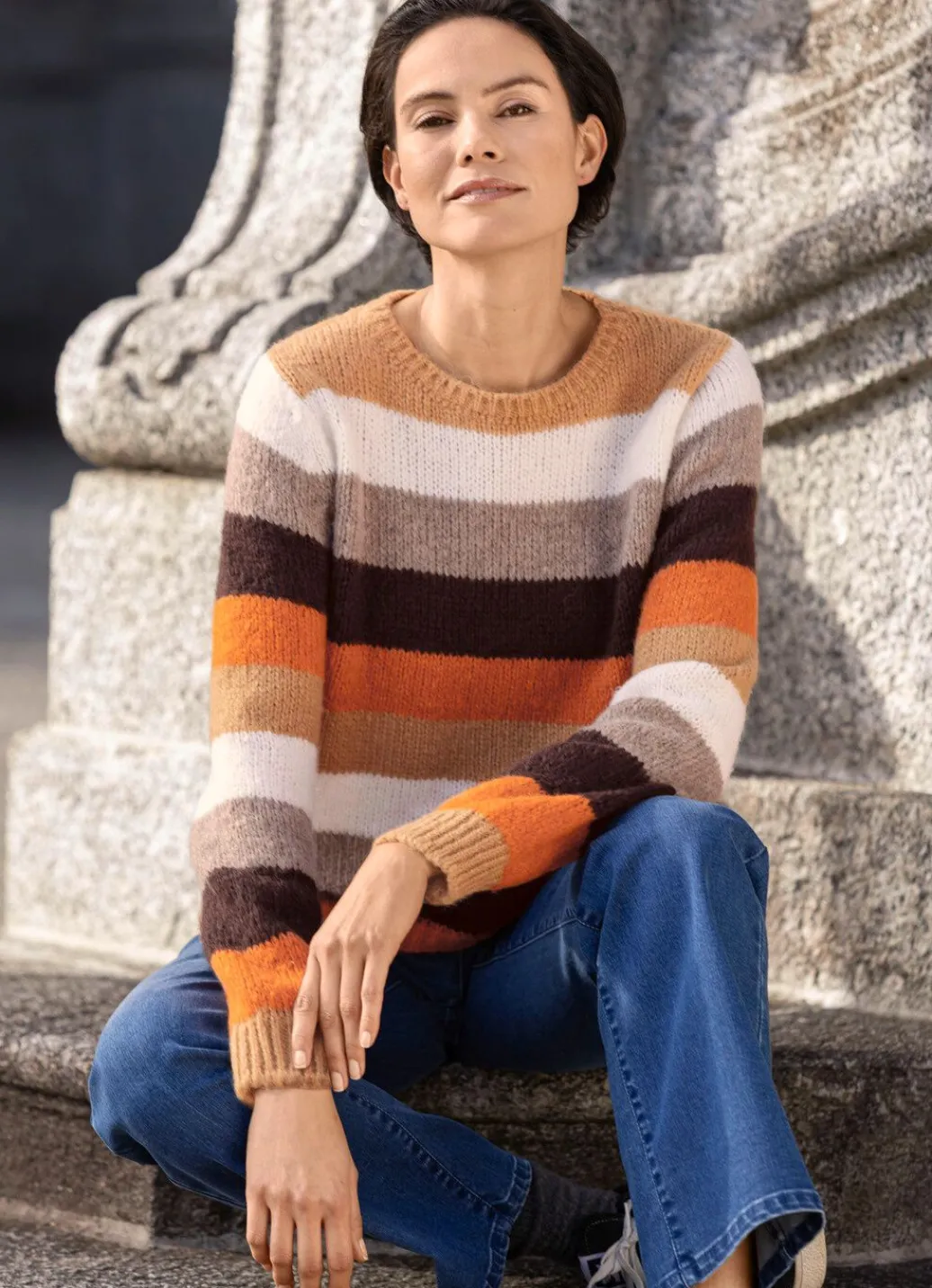 Damen Mona Pullover<Pullover in kuschelweicher Qualität