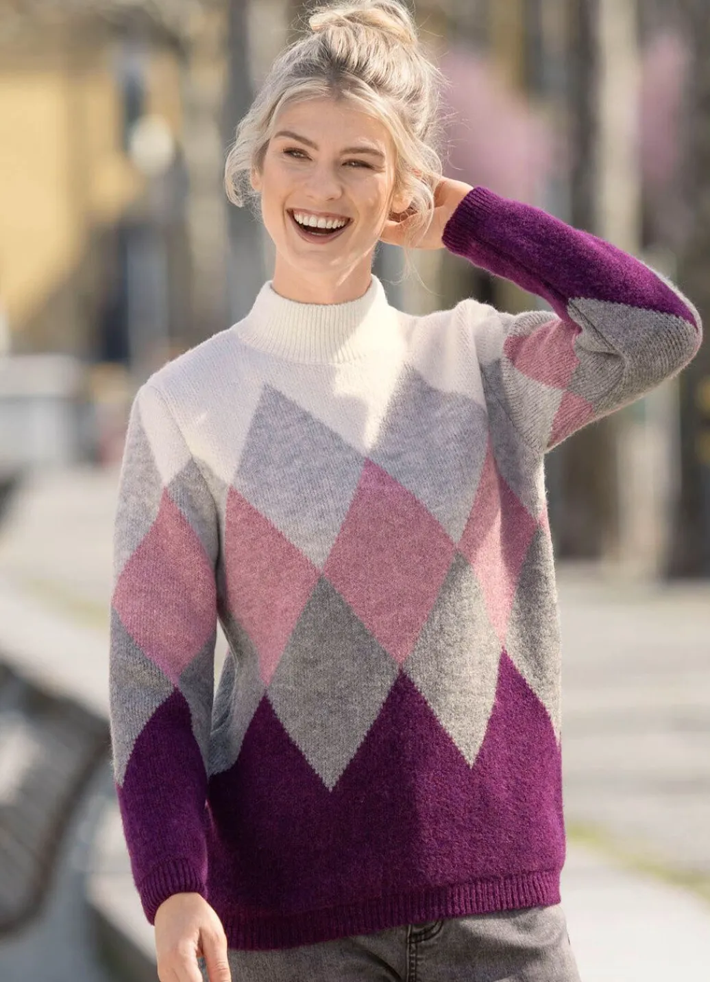 Damen Mona Pullover<Pullover in sehr flauschiger Qualität