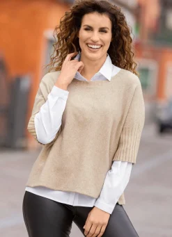 Damen Mona Basics|Pullover<Pullover in sehr weicher QualitÀt