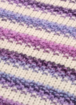 Damen Mona Pullover<Pullover in Streifendessin