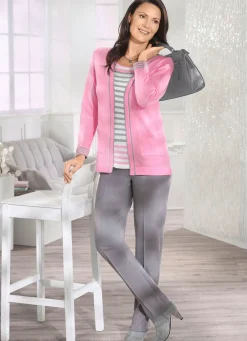Damen Mona Pullover<Pullover in Twinset-Optik