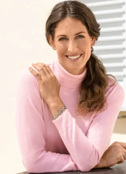 Damen Mona Basics|Pullover<Pullover in weich fließender Qualität