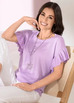 Damen Mona Basics|Pullover<Pullover in weich fließender Qualität