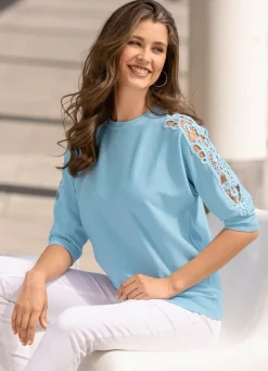 Damen Mona Pullover|Basics<Pullover in weich fließender Qualität