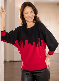 Damen Mona Pullover|Abendmode<Pullover in weichem Feinstrick