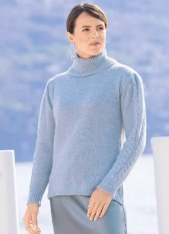 Damen Mona Abendmode|Basics<Pullover mit Alpaka