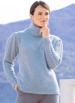 Damen Mona Abendmode|Basics<Pullover mit Alpaka