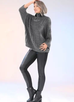 Damen Mona Pullover|Basics<Pullover mit Alpaka und toller Struktur