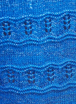 Damen Mona Basics|Pullover<Pullover mit edlen Glitzerakzenten