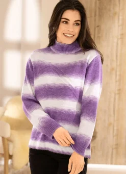 Damen Mona Pullover<Pullover mit Farbverlauf