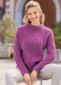 Damen Mona Basics|Pullover<Pullover mit flauschig weichem Griff