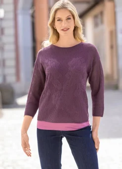 Damen Mona Pullover<Pullover mit floralem Muster