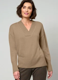 Damen Mona Pullover|Basics<Pullover mit Kaschmir