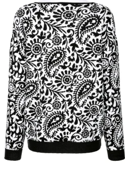 Damen Mona Pullover<Pullover mit Kontrastabschlüssen